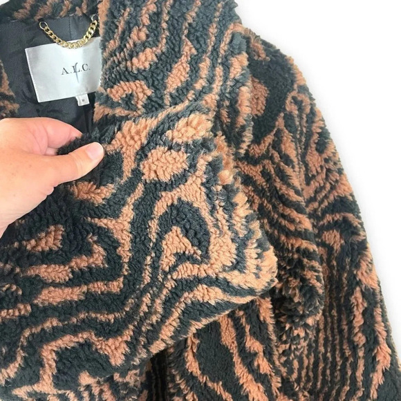 A.L.C Anderson Faux Shearling Coat - Picture 6 of 15